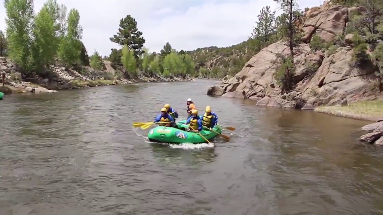Rafting Low Water On The Arkansas River In Colorado video thumbnail